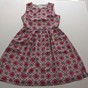 J Crew Dress with flowers - NEVER WORN - Size 10